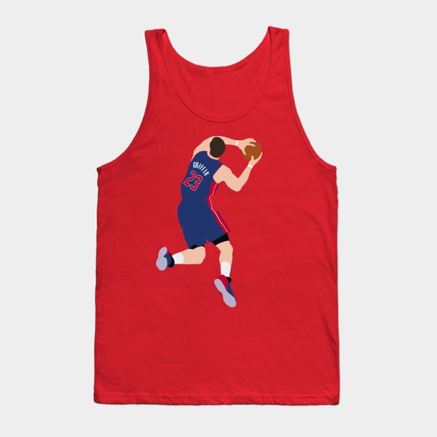 Blake Griffin Detroit Tank Top by rattraptees